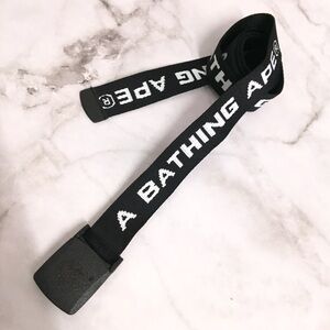 Bape Black and White Belt